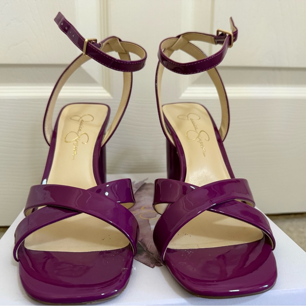 Jessica Simpson Purple Heel / Sandal